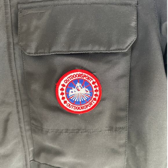 Vintage Free & Spirit Men’s Outdoorsport Hooded Puffer Parka Military Jacket M - Picture 4 of 12